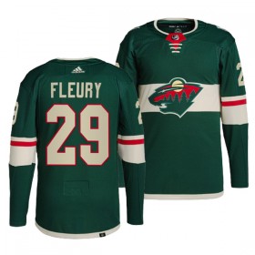 Dresovi Minnesota Wild Marc Andre Fleury 29 Adidas Zelena Authentic - Muške